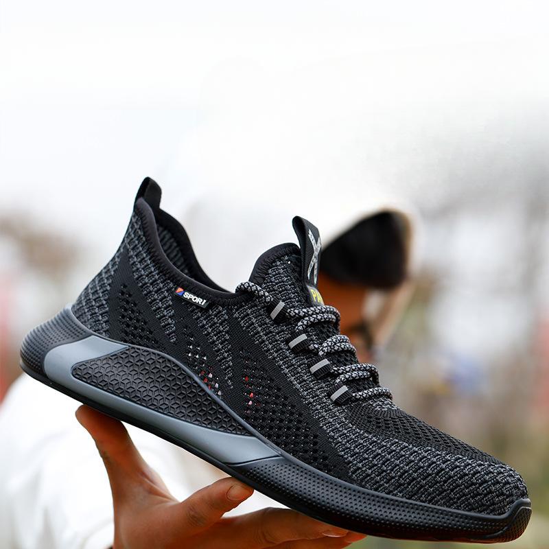 Обувь для страхования труда, легкая и удобная стальная сумка-чехол, ударопрочная, устойчивая к проколам, износостойкая защитная обувь