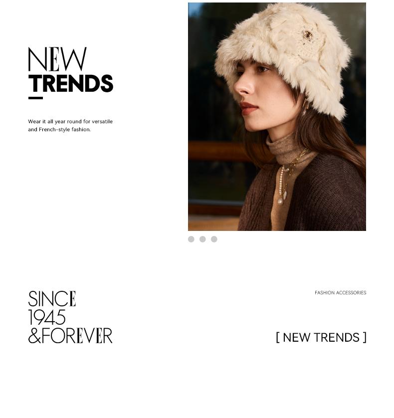 ELLE Knitted Basin Hat