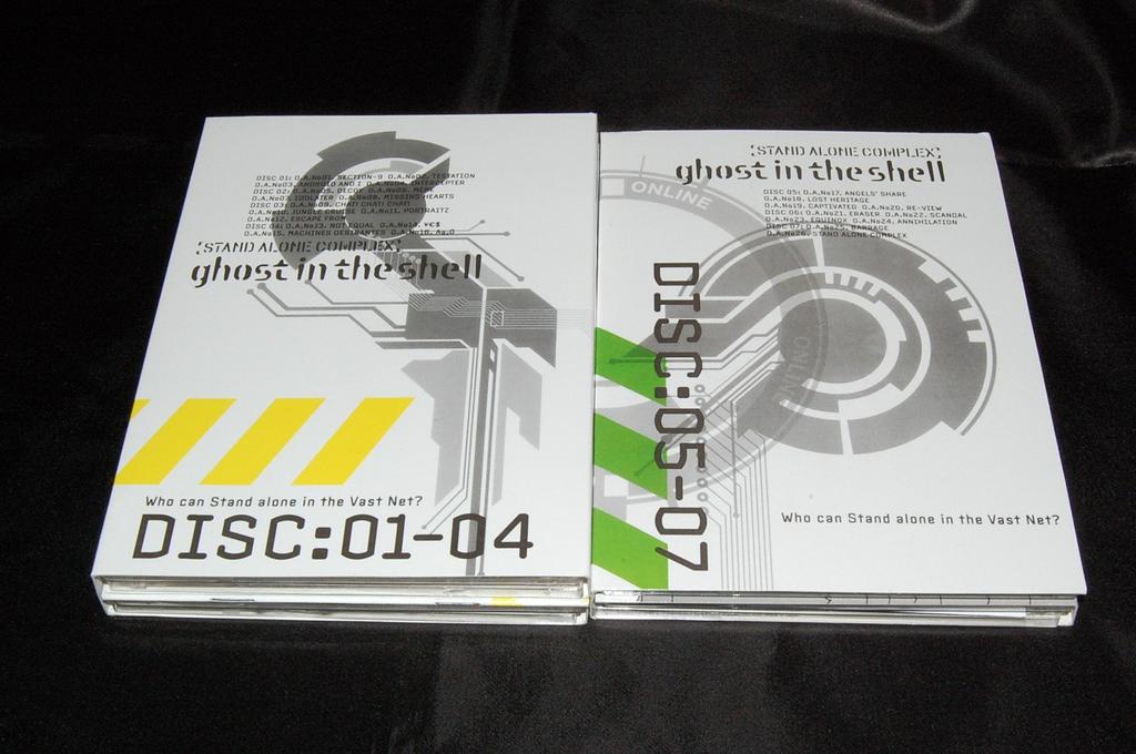 Ghost in the Shell STAND ALONE COMPLEX limited DVD-BOX (first production)