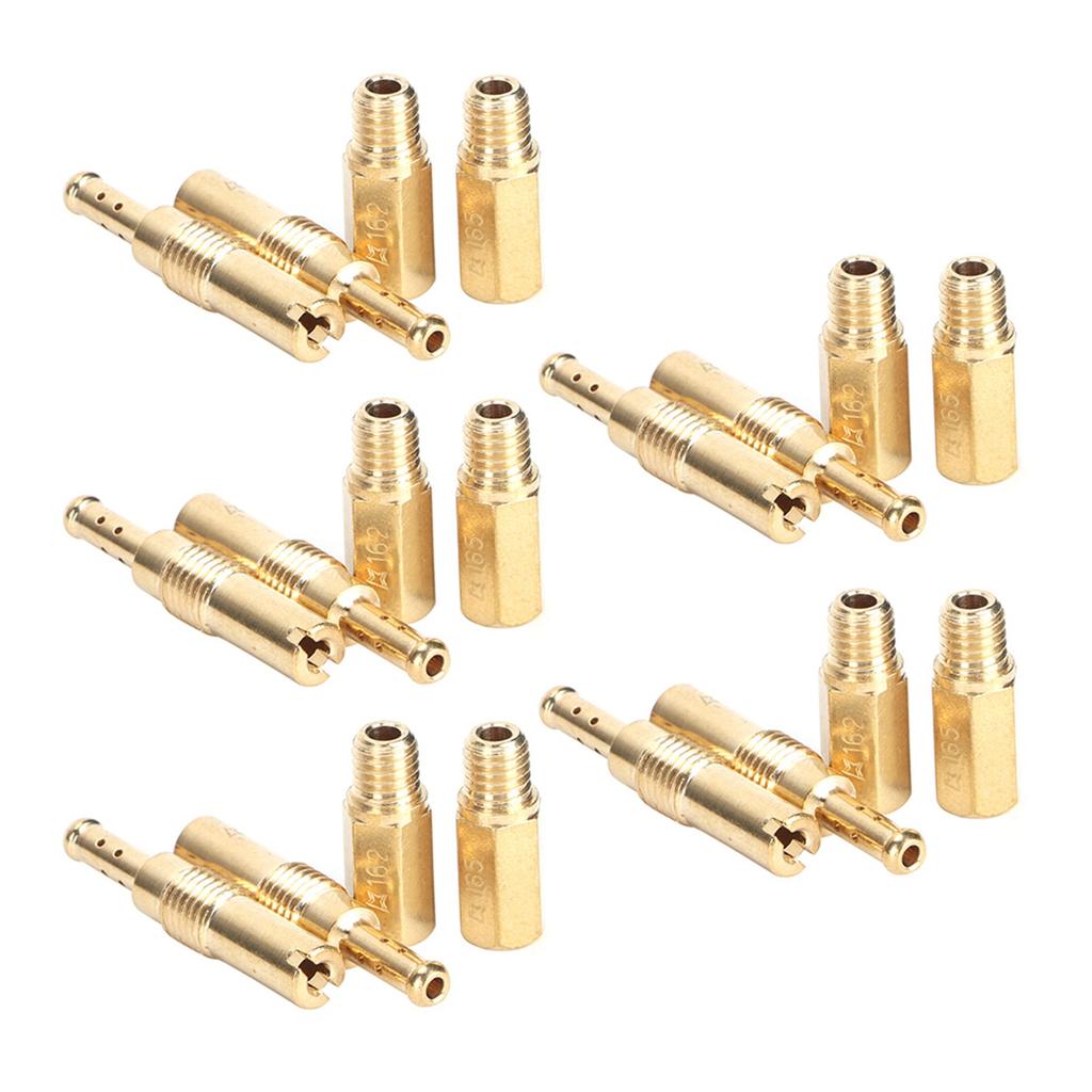 20Pcs Main Jet Kit Pilot Slow Set Fit for Keihin OKO KOSO PE PWK Carb