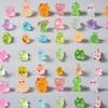 10/20/30/60PCS Glow In The Dark Mini Resin Animals Blind Bags Fairy Garden Decor Micro Landscape Surprise Blind Box Gifts Random