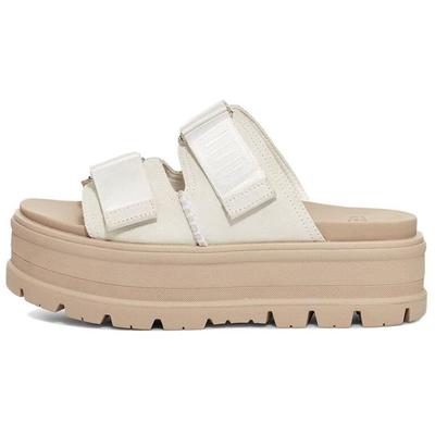 Сандалии женские удобные на толстой подошве Clem, модные, белые 1118771-WHT