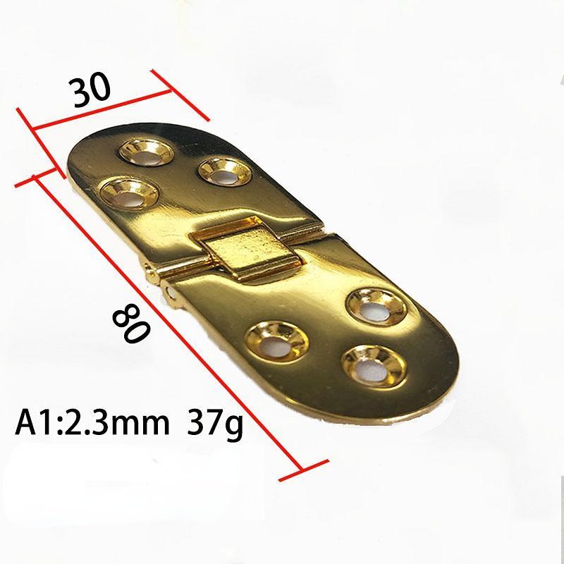 2pc Furniture Fittings Folding Hinges Self Supporting Folding Table Cabinet Door Hinge Flush Mounted Hinges for Kitchen Furniture