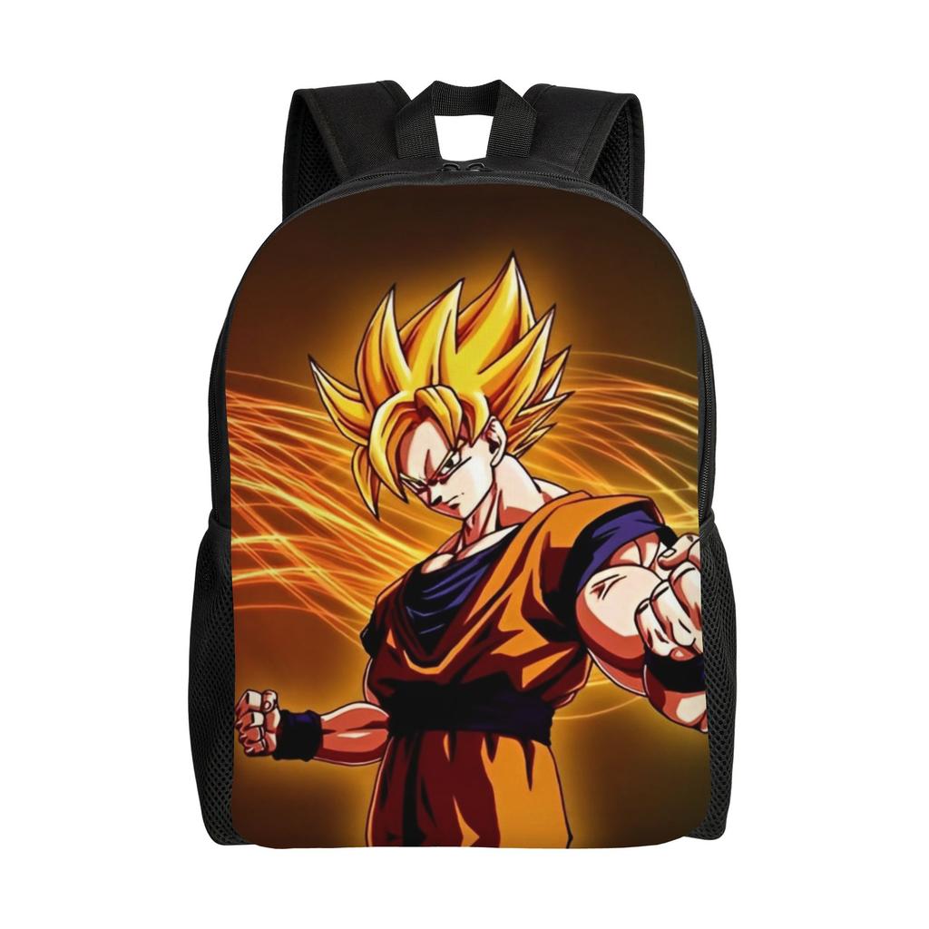 Songoku Dragon Ball Z  Backpack for Men Women Teenage Student Business Daypack  College Shoulder Bag Durable