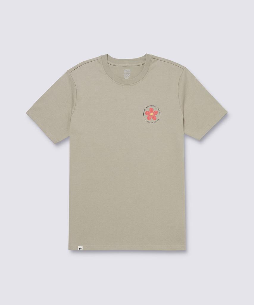 VANS New Flower Logo Short Sleeve Tee - London Fog / Vn000Nnrzuj1