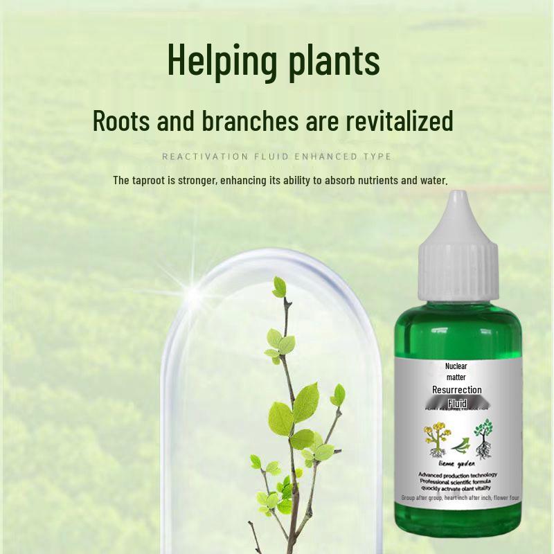 Quick-Acting Revitalizer: Solution for Flowers, Fruits & Vegetables – Tackles Yellow Leaves & Bare Branches