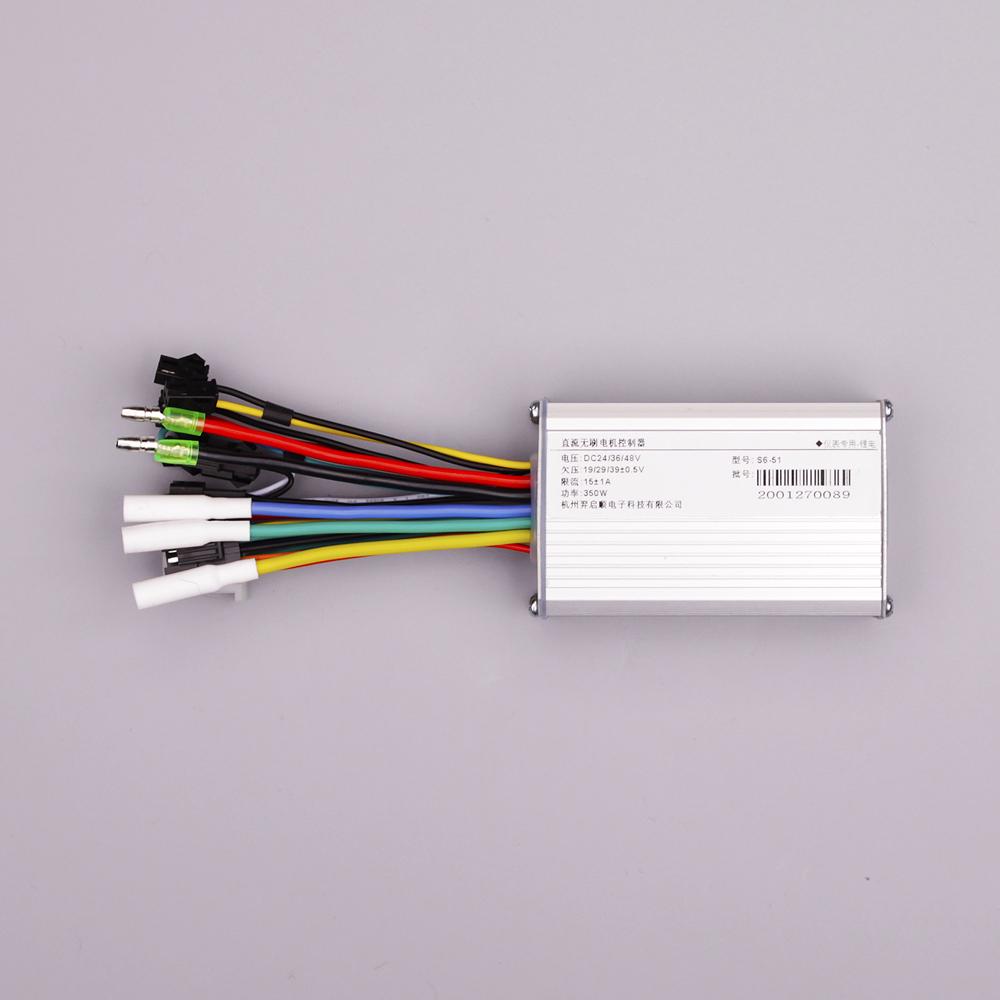 Контроллер электрического велосипеда 250 Вт/350 Вт, водонепроницаемый светодиодный ЖК-дисплей, бесщеточный электрический велосипед, электронный велосипед