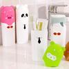 Портативный милый мультяшный дорожный бокс для хранения зубной щетки, зубной пасты и полотенца с крышкой KTY