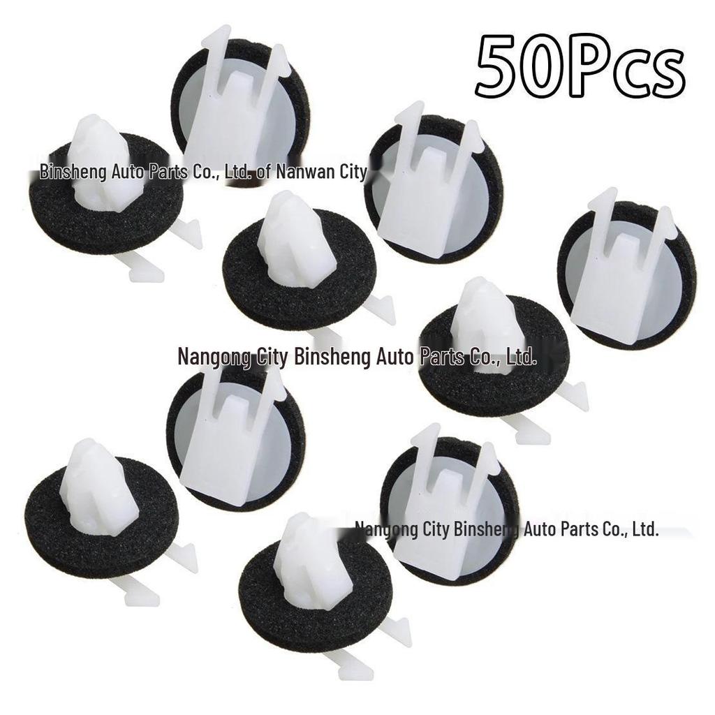 Cadillac/Chevrolet/GMC Retainer Molding Clip with Sealing Gasket - Pack of 50