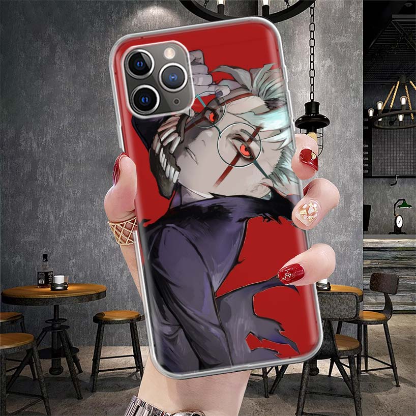 Аниме D-Dandadans Okarun Мягкий чехол для телефона Для IPhone 11 17 Air 16E 16 Pro Max 15 + 14 Plus 13 Mini 12 Apple 7 SE 8 Fundas Coque 1