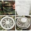 Air Conditioned Clothes Jacket Camouflage Cooling Men USB Long Conditioner Coat Sleeve Sun Protection with Fan for Office