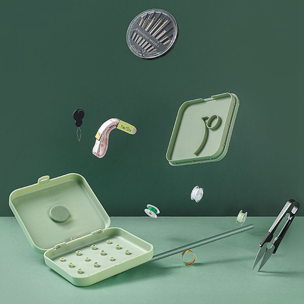 Инструмент Дорожный домашний органайзер Швейный набор Набор ниток и игл Магнитная швейная коробка Инструмент для вязания