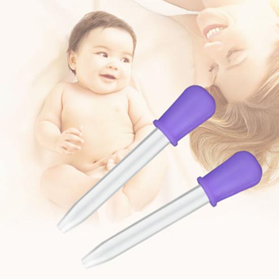 5ML Baby Pill Feeder Safety Material Anti-Choke Simple Operation Functional Infant Needle for Toddler