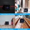 Digital Angle Finder, 4-side Magnetic Level Box with Laser, Precise Measurement Tool with Led Backlight For Hanging, Woodworking