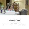 Dual Sided Design Silicone Cosmetic Storage Box ABS+TPE Makeup Brushes Holder  Jewelry Storage