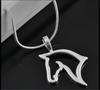 Fashion Cute Animal Horse Pendant Necklace For Women Dainty Silver Color Chain Clothing Costume Jewelry Accessories Wholesale