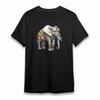 Women's Classic T-Shirt Armored Steampunk Elephant Graphic Cotton Plus Size Tee