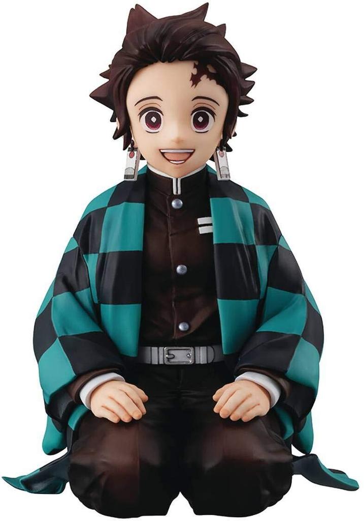Г.Э.М.. Серия Demon Slayer Kimetsu no Yaiba Tenohira Тандзиро-кун примерно 90 мм ПВХ расписанная готовая фигурка