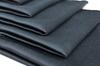 The Rag Company Diamond Weave Glass & Window Towels, 6-Count, Black, for Car Washes and Detailing