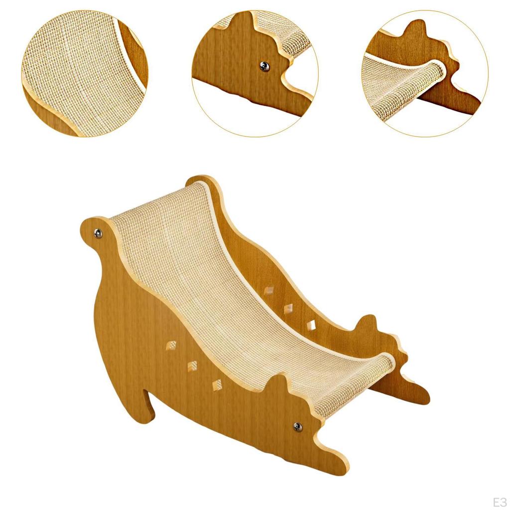 Лежанка-когтеточка для кошек 2 в 1 из сизаля, диван, кровать для котят, диван, легкая когтеточка