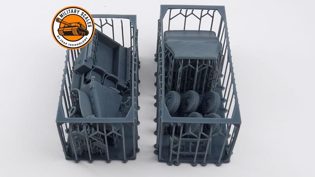 IDAP Technology Масштаб 1/72 Американский малый грузовик Dodge WC51 Набор для 3D-принтера PD72044