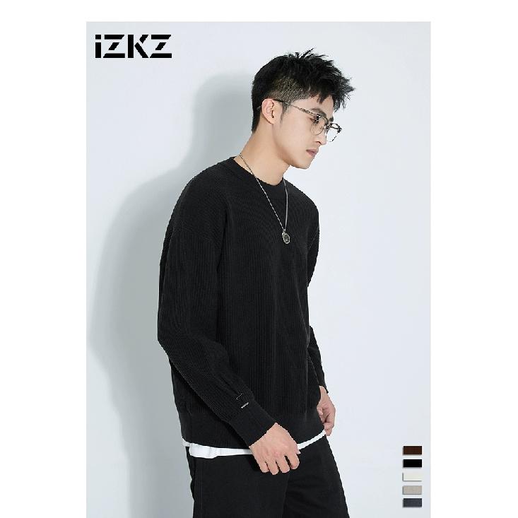 Осенне-зимний мужской утолщенный свитер с круглым вырезом, японский свободный вязаный свитер, термобелье Pu Shuai, шерстяной свитер