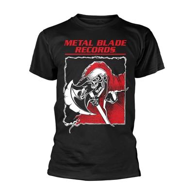 Футболка OLD SCHOOL REAPER от METAL BLADE RECORDS, принт спереди и сзади