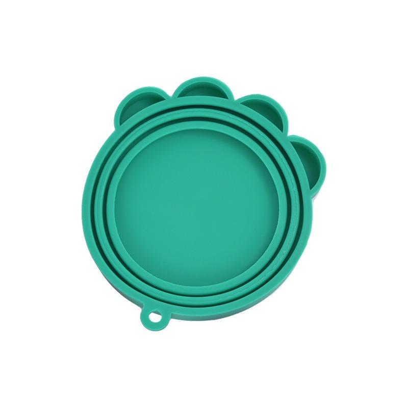 Silicone Food Sealed Silicone Cover Moisture-proof Storage Top Cap Cover Pet Daily Supplies