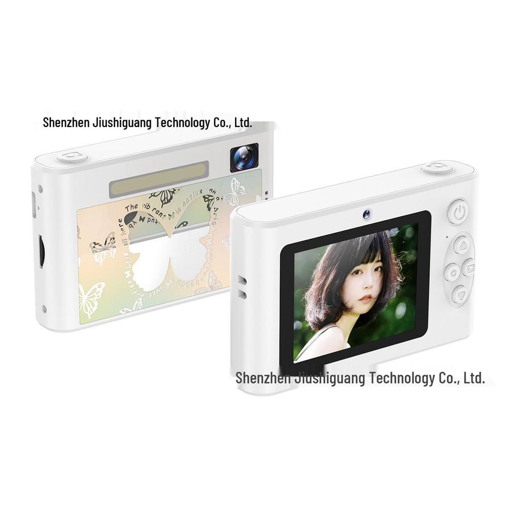 HD Portable Cartoon Camera for Students and Vloggers