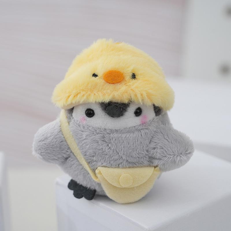 Cartoon Penguin Keychain Cute Creative Animal Penguin Stuffed Toys Pendant Keyrings Backpack Decoration Accessories Gifts