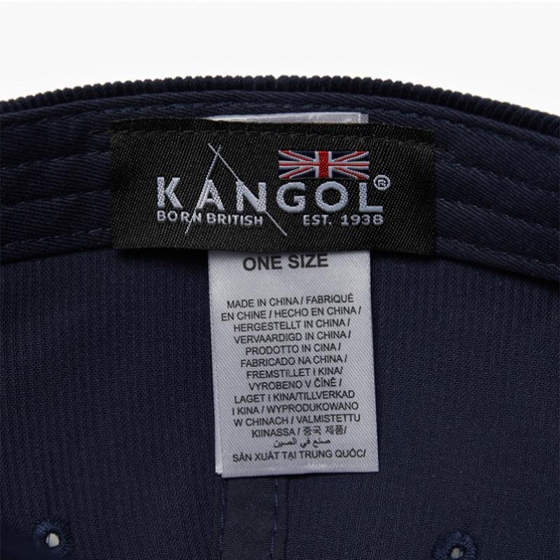Бейсболка Kangol из вельвета K5206ht темно-синяя