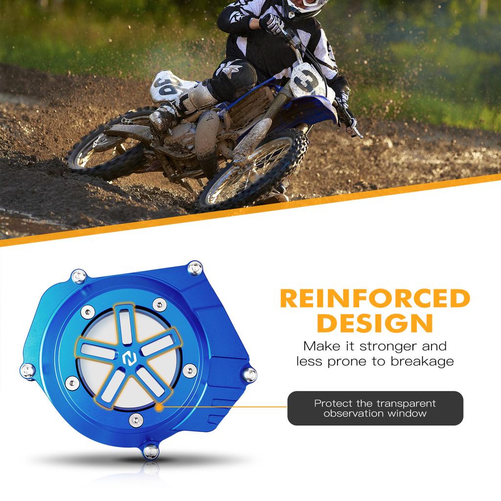 NICECNC For Yamaha YZ250 1999-2024 YZ250X 2016-2023 Stator Cover Magneto Cover Guard YZ 250 YZ 250X Accessories 2022 2021 2020