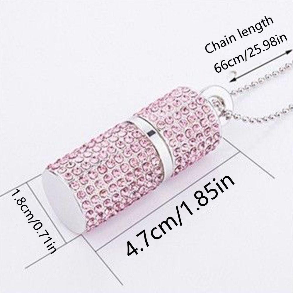 Флешка-накопитель со стразами и кристаллами, блестящая флешка USB 2.0, праздничный кулон