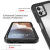 Ударопрочный чехол-броня с защитной пленкой из ПЭТ для Motorola Moto G32 G42 G52 G82 5G E13 G13 G23 G53 G14 G54 G84 Задняя крышка