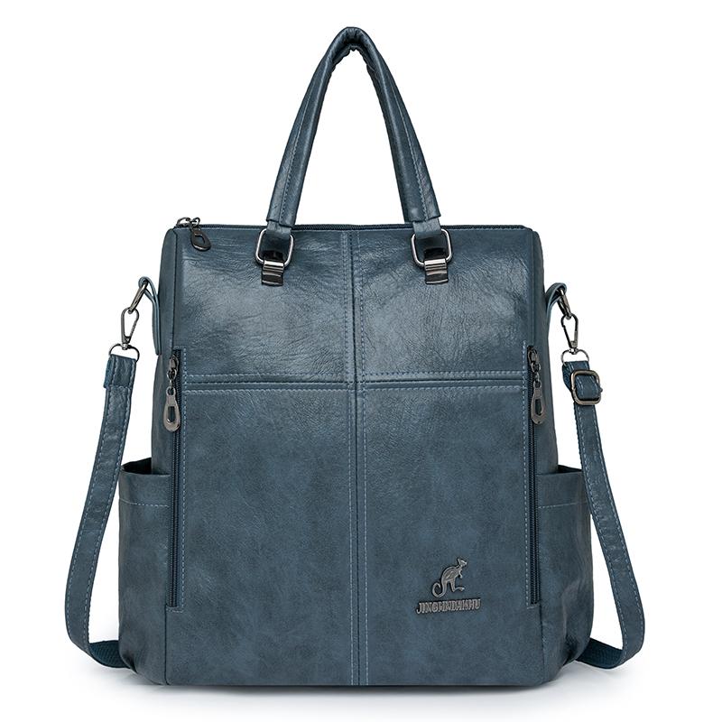 Женская многофункциональная сумка-рюкзак большой вместимости