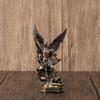 Protective Miguel Archangel Statue, 5.12Inch Miguel Arcangel Decors for Collectors Figure