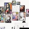 Modern Street Color Graffiti Wall Painting Banksy Fashion POSTER CANVAS PAINTING Living Room Corridor Home Decoration Mural No Frame