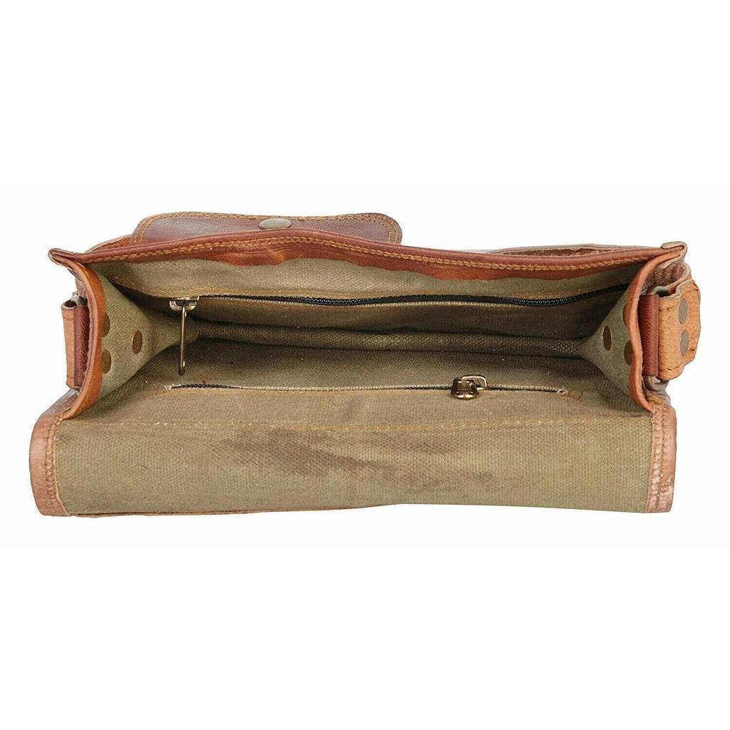 Сумка кожаная винтажная женская сумка через плечо для ноутбука школьный портфель