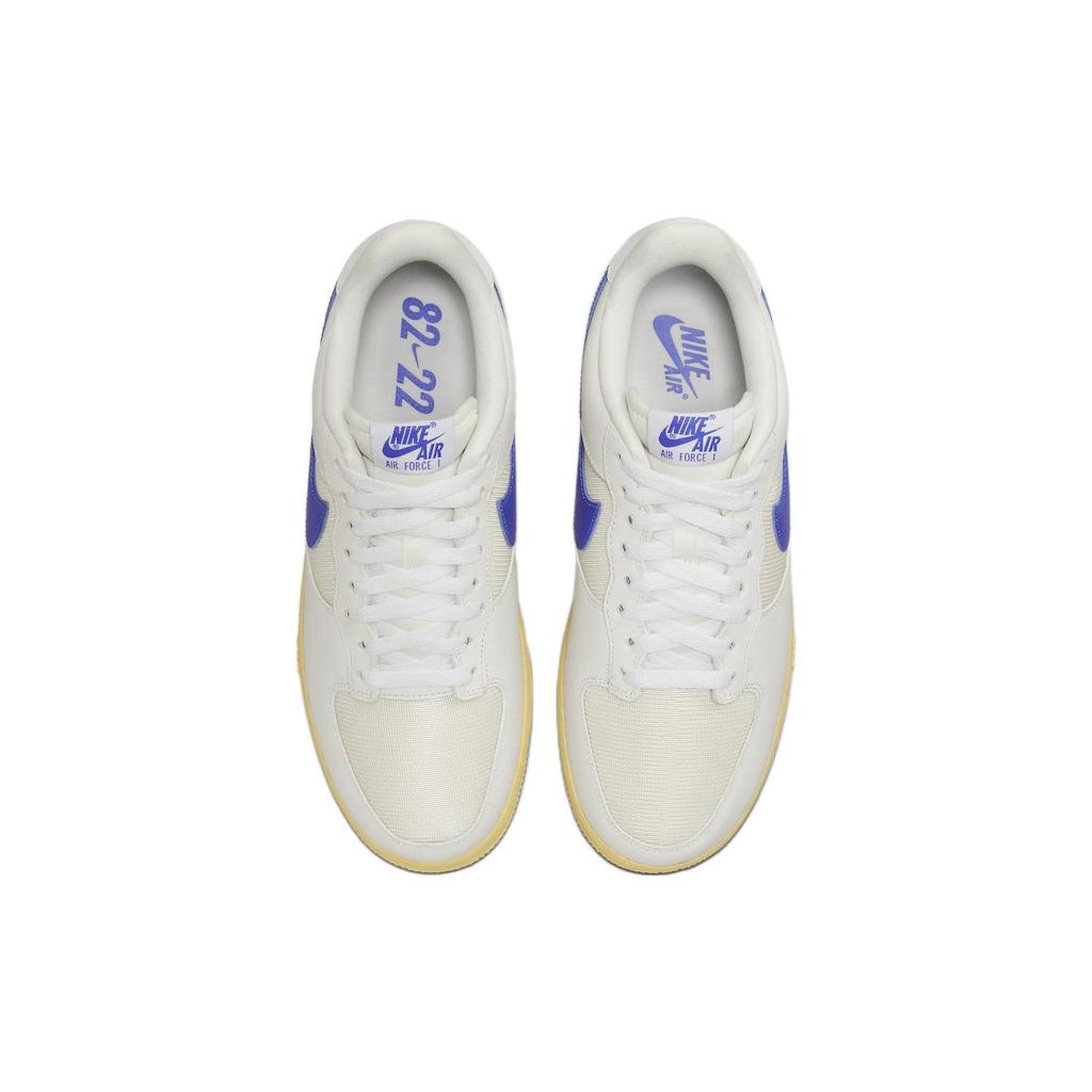 Nike Air Force 1 Unity White Racer Синие мужские кроссовки Sail Lemon Wash DM2385-100