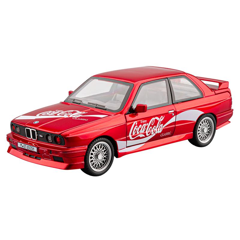 1/24 BMW M3 Coca Cola Суперкар Литая Модель Сплав Автомобиль Коллекционные Предметы Хобби Мини-Автомобиль Транспортное Средство Высокая Симуляция Украшение День Рождения Мальчик