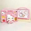 Для iPad 9 8 7-го Air 2 3 4 5 Mini 6 10.9 Pro A16 11-дюймовый детский чехол Мультяшный Hello Kitty Подставка Силиконовый Защитный чехол для планшета