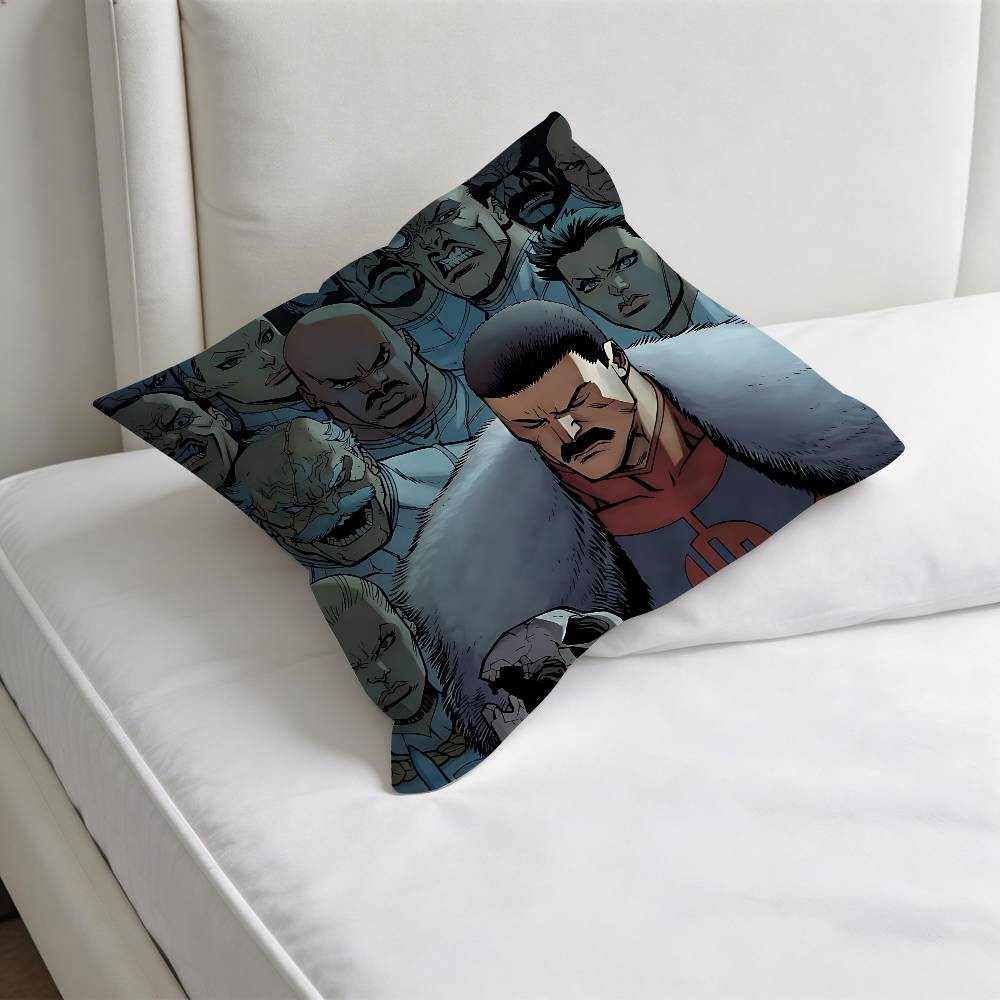 IInvincible Mark Conquest Decorative Square Pillow Cover Modern Cushion Case for Living Room Bedroom