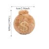 Bite Resistant Dog Elastic Ball Money Bag Shape Pet Interactive Ball  Interactive Play