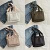 Casual Womens Canvas Crossbody Bag With Soft Structure And Inner Pouch For Spring Fashion