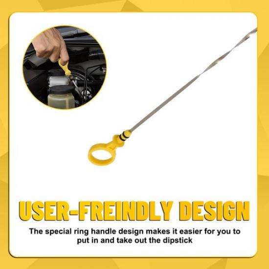 Oil Dipstick Dip Level Stick Handle For 2015- Chevrolet Suburban 12643278