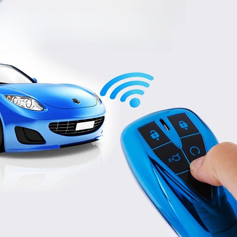 Чехол для дистанционного ключа из ТПУ с 5 кнопками для Changan CS35 Plus CS55 Plus CS75 Plus 2019 2020, защитный чехол для ключей, держатель для сумки