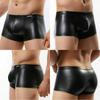 Polyester Boxer Briefs Men Underwear Underpants Sexy Slimfit Style
