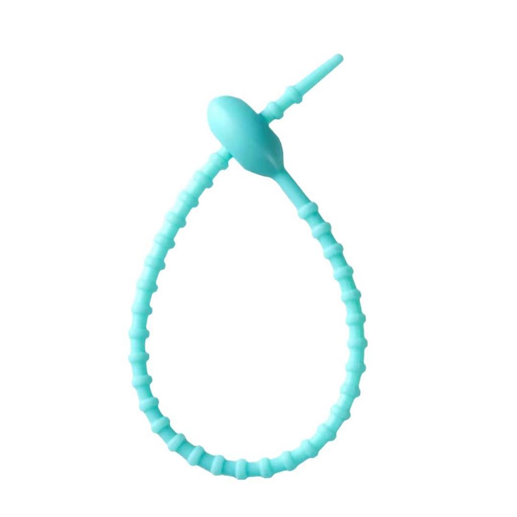 Самоблокирующийся силиконовый кабельный хомут - мультяшный брелок для ключей своими руками, многоразовый зажим