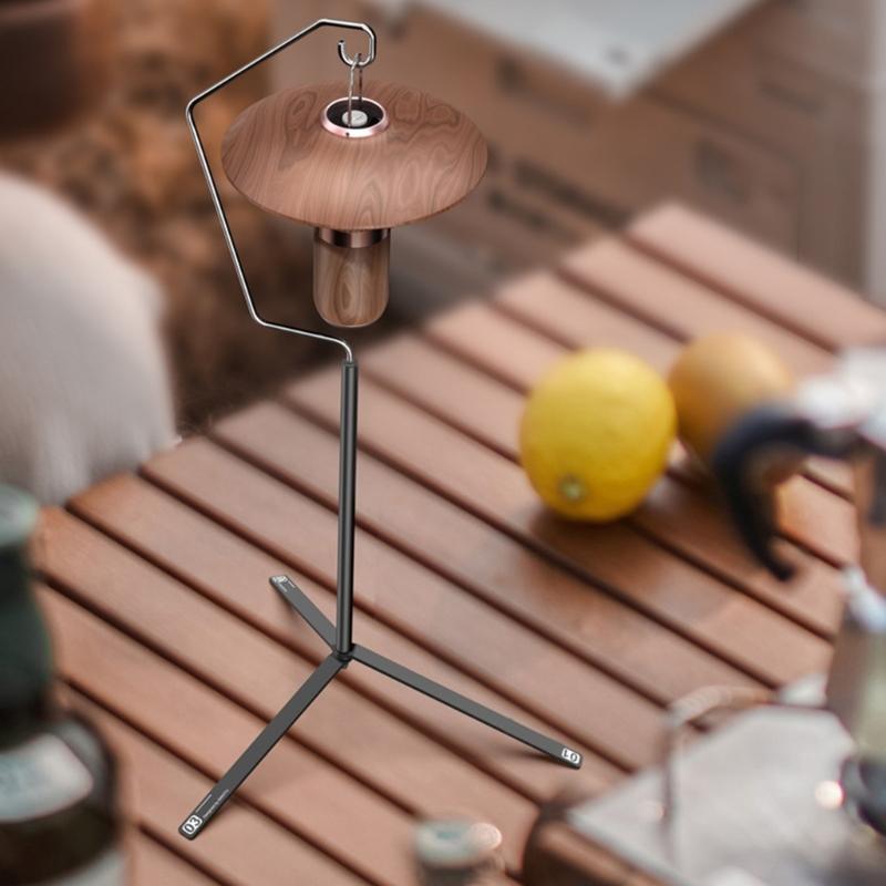 Camping Light Table Stand Outdoor Light Hanging Stand Detachable Lamp Brackets Outdoor Light Hanging Stand