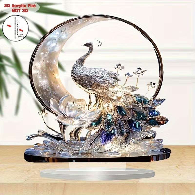 Crystal Phoenix Ornament is an elegant and multifunctional home and office decoration, perfect for birthday and holiday gifts